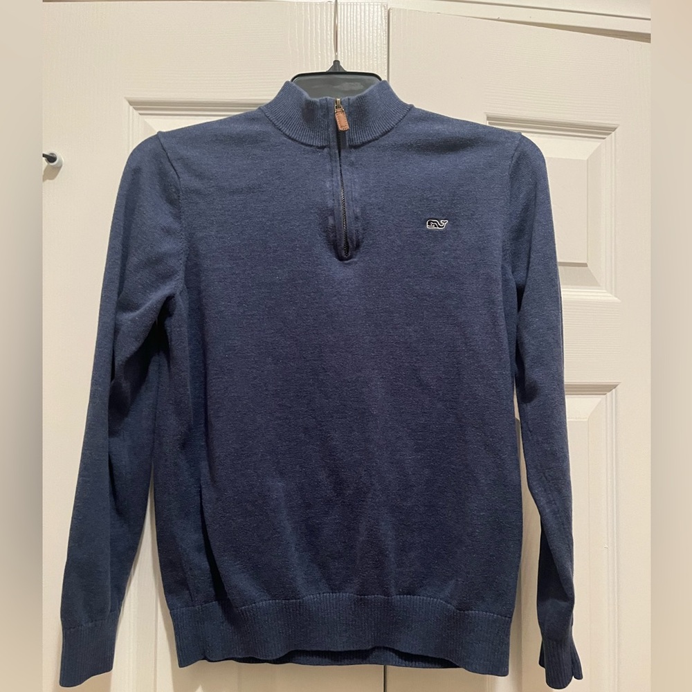 Boys Vineyard Vines Quarter Zip Pullover